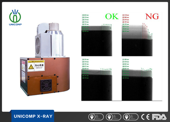 पॉलिमर पंच ली आयन बैटरी सेल निरीक्षण के लिए CE 130kV माइक्रोफोकस एक्स रे स्रोत