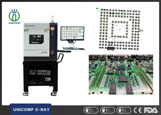 सीएसपी एलईडी फ्लिप चिप के लिए सीएक्स 3000 रील इलेक्ट्रॉनिक्स एक्स रे मशीन 0.5 किलोवाट रील