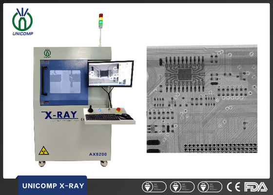 श्रीमती पीसीबीए बीजीए सीएसपी के लिए 90kV 5um यूनिकॉम्प एक्स रे स्कैनर मशीन