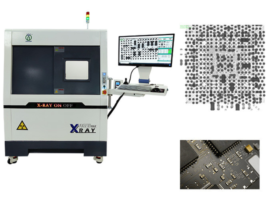 AX8200max पीसीबी एक्स रे मशीन 90kV निरीक्षण प्रभाव के लिए ±60° झुकाने के कार्य के साथ