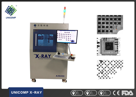 ईएमएस सेमीकंडक्टर बीजीए एक्स रे निरीक्षण मशीन सिस्टम AX8200 0.8 किलोवाट बिजली की खपत