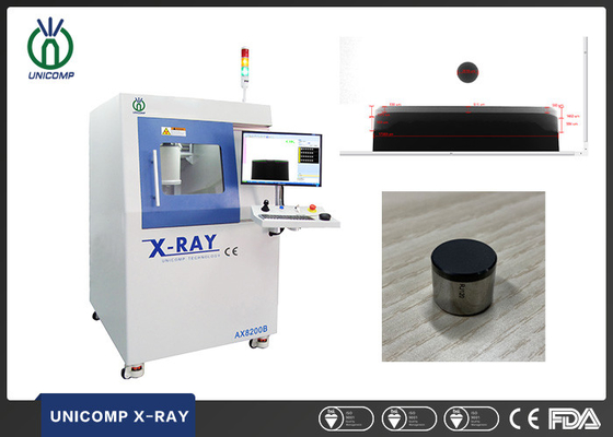 डायमंड कोर ड्रिल बिट के लिए यूनिकॉम्प AX8200B 100kv एक्स रे स्कैनर मशीन 5μM