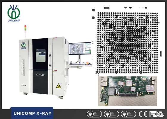 श्रीमती ईएमएस बीजीए एलईडी सीएसपी क्यूएफएन सोल्डरिंग के लिए यूनिकॉम्प AX8500 एक्स रे निरीक्षण मशीन