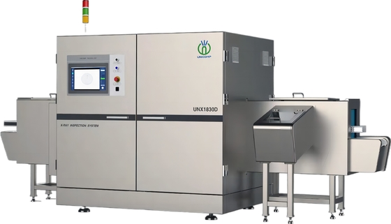 बोतलबंद खाद्य परीक्षण एक्स रे खाद्य निरीक्षण Unicomp UNX 1830-D