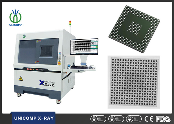 PCBA BGA QFN के लिए Unicomp AX8200MAX 2.5D X रे मशीन ऑटो मापन