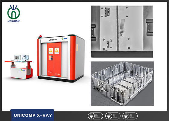 ऑटो पार्ट्स लिथियम बैटरी आवास के लिए रोबोट हैंडलिंग के साथ उच्च परिशुद्धता एक्स-रे निरीक्षण मशीन