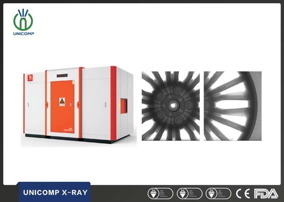 व्हील हब निरीक्षण के लिए अलग एक्स-रे ट्यूब प्रकार 6000KG UNL श्रृंखला NDT एक्स-रे मशीन DR