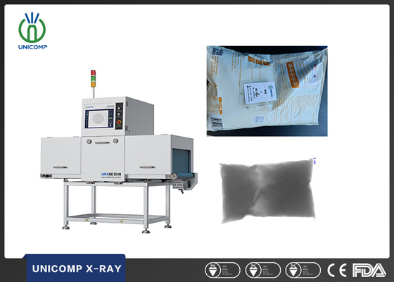 उच्च परिशुद्धता बुद्धिमान खाद्य एक्स-रे स्कैनर प्रणाली Unicomp UNX6030N बड़े पैक पोषण भोजन के लिए