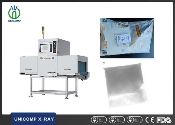 Unicomp UNX6030N भारी भार एक्स रे खाद्य निरीक्षण मशीन सोयाबीन दूध पाउडर के लिए IP66 जलरोधक स्तर में