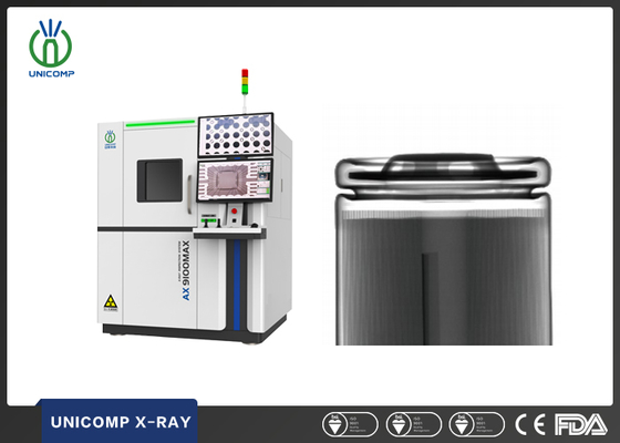 यूनिकॉम्प AX9100max सिलेंडर सेल के लिए एक्स-रे मशीन