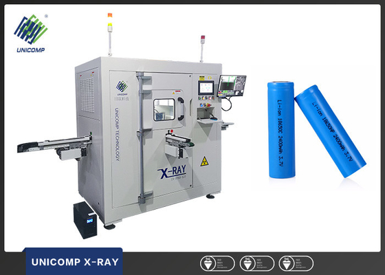 18650 26650 बैटरियों के लिए 120kV 60PPM एक्स रे टेस्ट मशीन