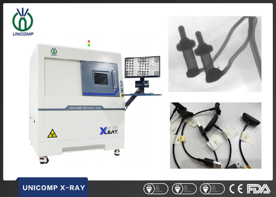 केबल कनेक्टर के लिए सीएनसी प्रोग्रामेबल 5um X Ray उपकरण 90kV