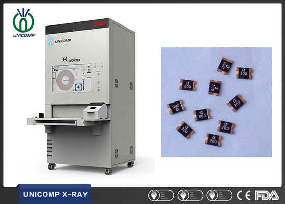एक्स रे एसएमडी चिप काउंटर CX7000L 1.1kW ERP MES वेयरहाउस डेटाबेस इंटीग्रेशन के साथ