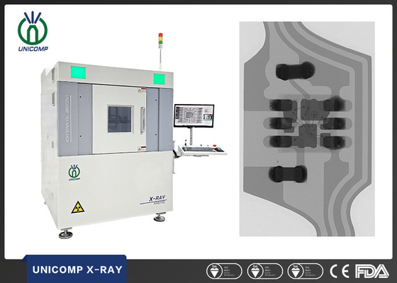 AX9100 Unicomp 2.5D Pcb X रे मशीन 130KV बंद ट्यूब एलईडी शून्य निरीक्षण के लिए: