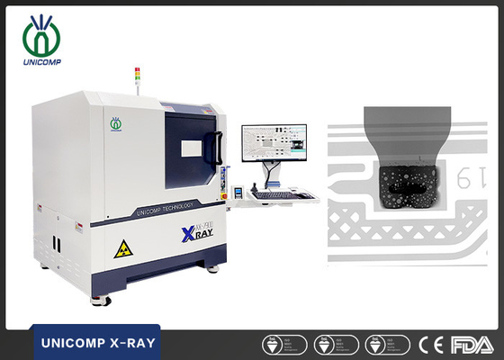 सीएनसी मैपिंग IPC610 मानक के साथ Unicomp AX7900 SMT EMS एक्स रे मशीन